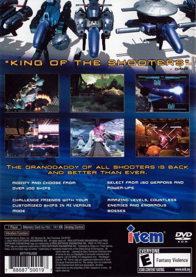 R-Type Final - (PS2) PlayStation 2 [Pre-Owned] Video Games Eidos Interactive   