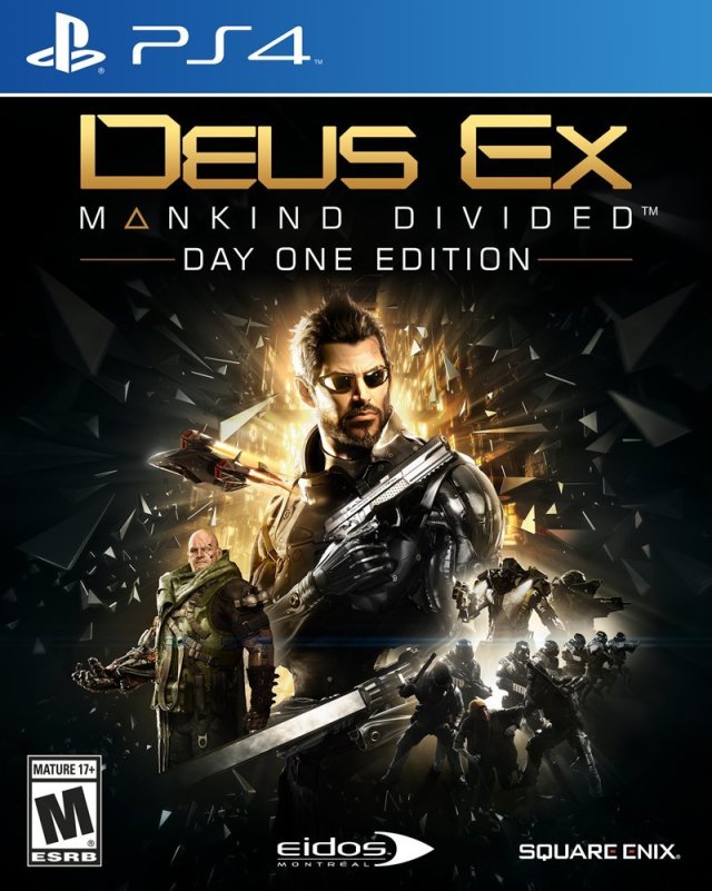 Deus Ex: Mankind Divided (Day One Edition) - (PS4) PlayStation 4 Video Games Square Enix
