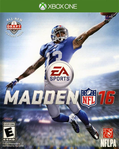 Madden NFL 16 - (XB1) Xbox One Video Games EA Sports   
