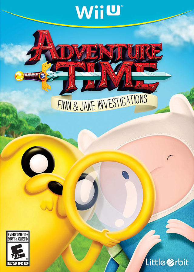 Adventure Time: Finn and Jake Investigations - Nintendo Wii U [Pre-Owned] Video Games Little Orbit   