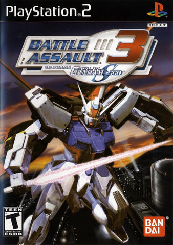 Battle Assault 3 featuring Gundam Seed - PlayStation 2 Video Games Bandai   