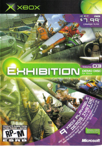 Xbox Exhibition Volume 3 - Xbox Video Games Microsoft Game Studios   