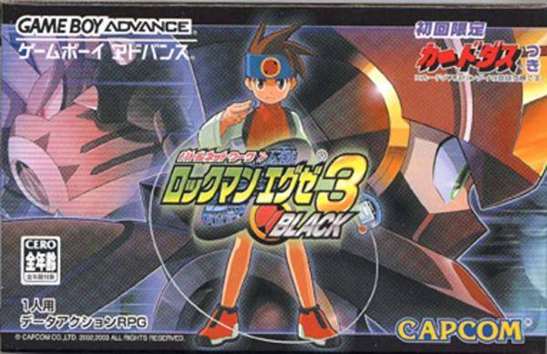 ★【2003年】カプコン ロックマンエグゼ3 BLACKゲームボーイアドバンス Battle Network RockMan EXE 3 Black - (GBA) Game Boy Advance [Pre