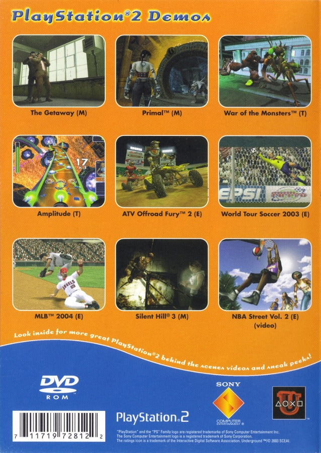 Jampack Summer 2003 - (PS2) PlayStation 2 Video Games SCEA   