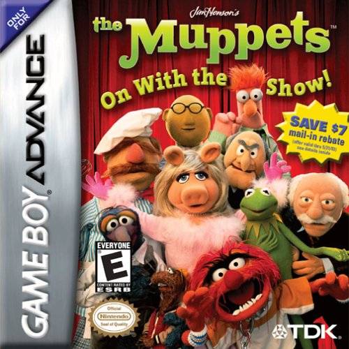 The Muppets: On With The Show! - (GBA) Game Boy Advance Video Games TDK Mediactive