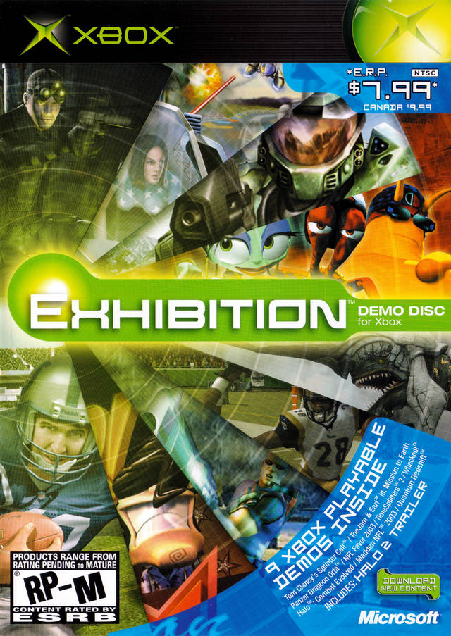 Xbox Exhibition - Xbox Video Games Microsoft Game Studios   