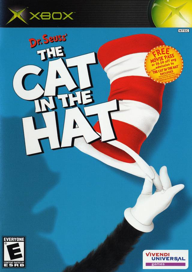 Dr. Seuss' The Cat in the Hat - Xbox Video Games VU Games   