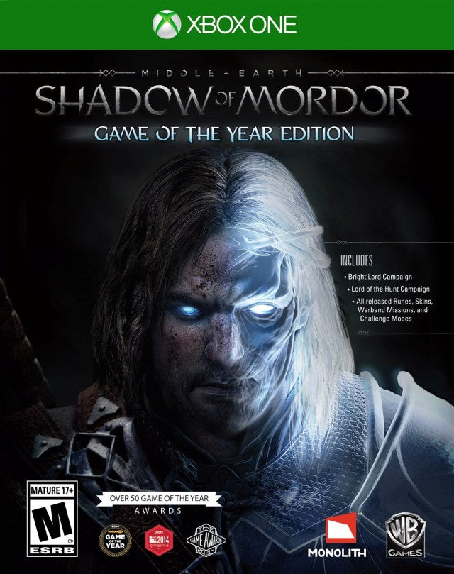 Middle-earth: Shadow of Mordor Game of the Year Edition - (XB1) Xbox One [Pre-Owned] Video Games Warner Bros. Interactive Entertainment   
