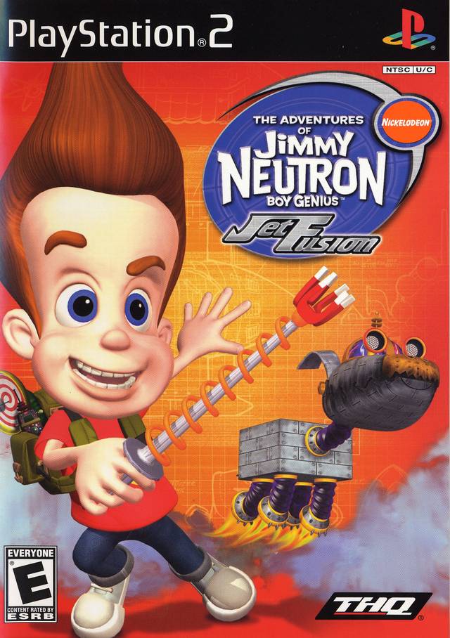 Jimmy Neutron Boy Genius: Jet Fusion - (PS2) Playstation 2 [Pre-Owned] Video Games THQ