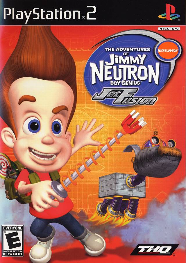 Jimmy Neutron Boy Genius: Jet Fusion - (PS2) Playstation 2 [Pre-Owned] Video Games THQ   