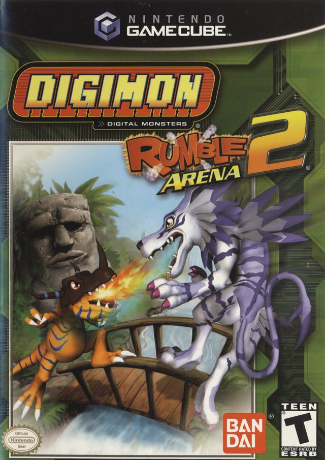 Digimon Rumble Arena 2 - (GC) GameCube [Pre-Owned] Video Games Bandai   