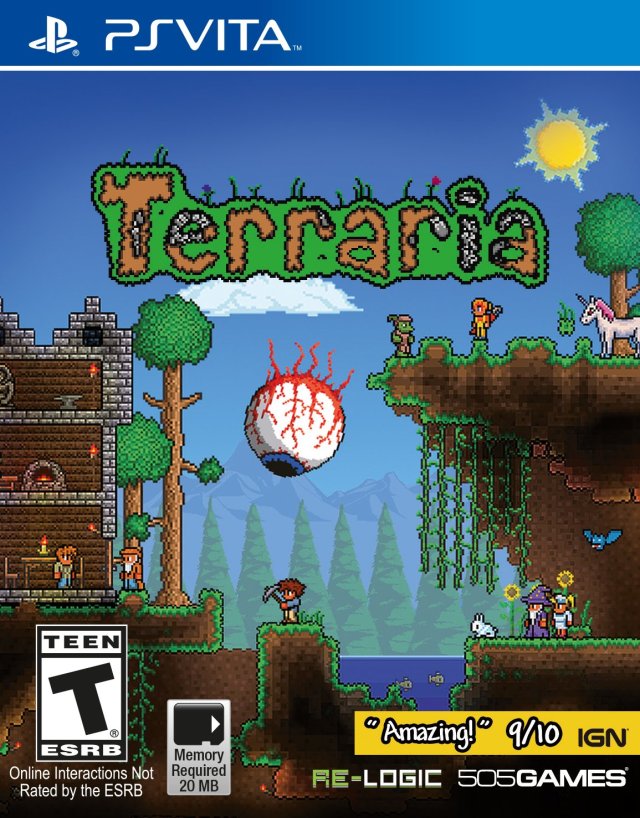 Terraria - (PSV) PlayStation Vita [Pre-Owned] Video Games 505 Games   