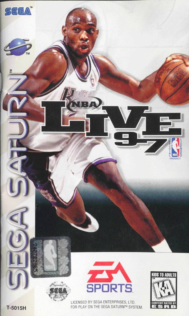 NBA Live 97 - (SS) SEGA Saturn Video Games EA Sports   