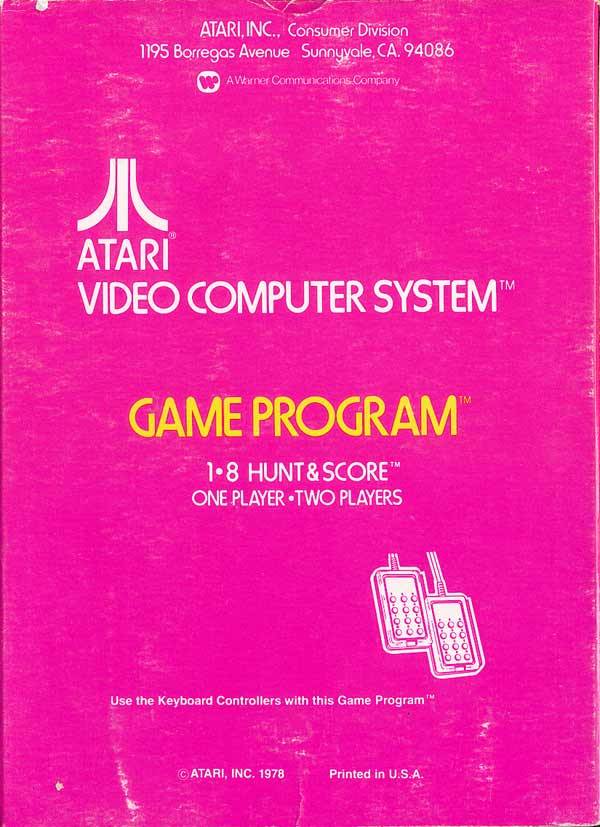 Hunt & Score - Atari 2600 [Pre-Owned] Video Games Atari Inc.   