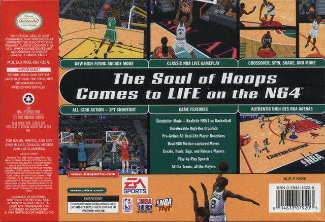 NBA Live 99 - (N64) Nintendo 64 [Pre-Owned] Video Games EA Sports   