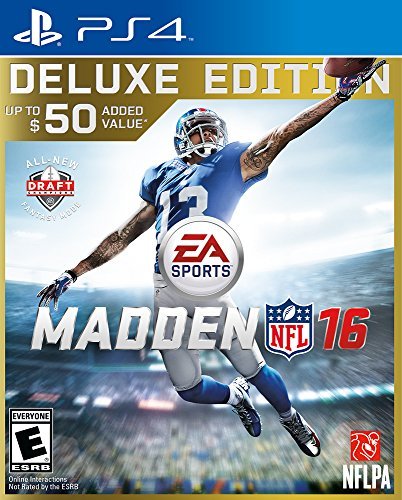 Madden NFL 16 (Deluxe Edition) - PlayStation 4 (New) Video Games EA Sports   
