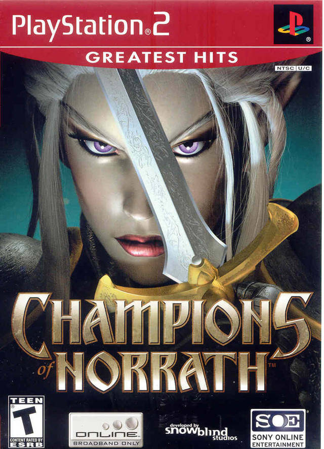 Champions of Norrath (Greatest Hits) - (PS2) PlayStation 2 [Pre-Owned] Video Games Sony Online Entertainment   