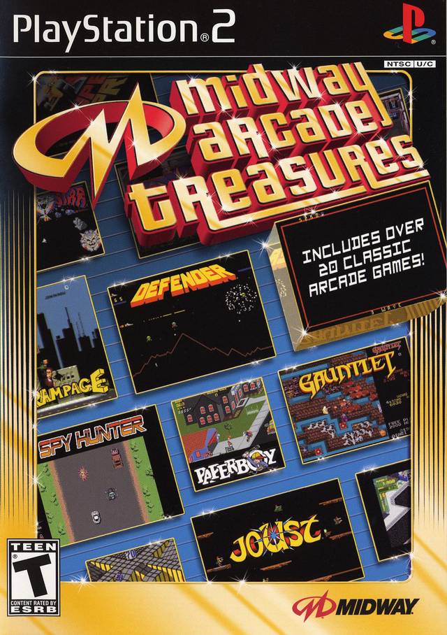 Midway Arcade Treasures - (PS2) PlayStation 2 [Pre-Owned] Video Games Midway   