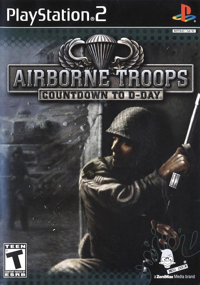 Airborne Troops: Countdown to D-Day - PlayStation 2 Video Games Mud Duck Productions   