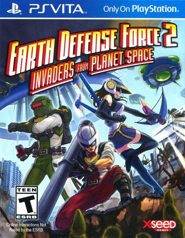 Earth Defense Force 2: Invaders From Planet Space - (PSV) PlayStation Vita [Pre-Owned] Video Games XSEED Games   