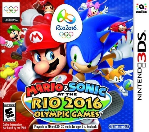 Mario & Sonic at the Rio 2016 Olympic Games - Nintendo 3DS Video Games Nintendo   