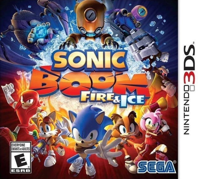 Sonic Boom: Fire & Ice - Nintendo 3DS Video Games Sega   