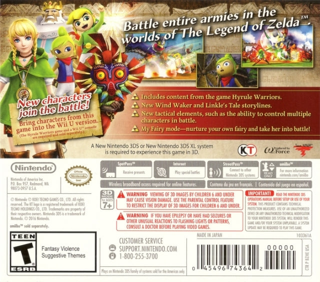 Hyrule Warriors Legends - Nintendo 3DS Video Games Nintendo   