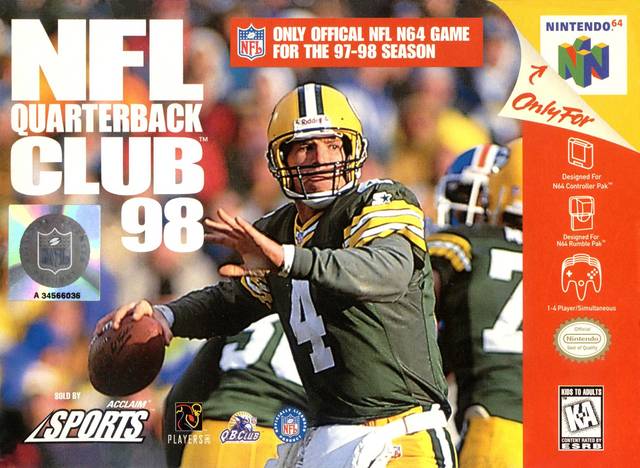 NFL Quarterback Club 98 - (N64) Nintendo 64 [Pre-Owned] Video Games Acclaim   
