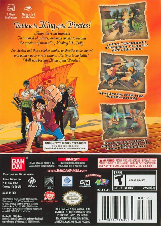 One Piece: Grand Battle - (GC) GameCube Video Games Bandai   