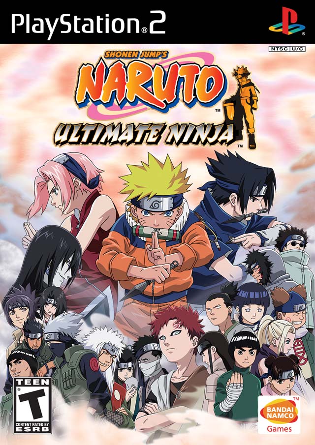 Naruto: Ultimate Ninja - (PS2) PlayStation 2 [Pre-Owned] Video Games Namco Bandai Games   