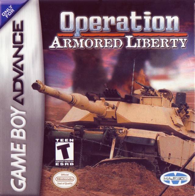 Operation Armored Liberty - (GBA) Game Boy Advance [Pre-Owned] Video Games Majesco   