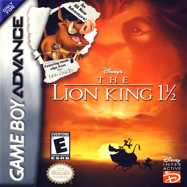 Disney's The Lion King 1 1/2 - (GBA) Game Boy Advance [Pre-Owned] Video Games Disney Interactive   