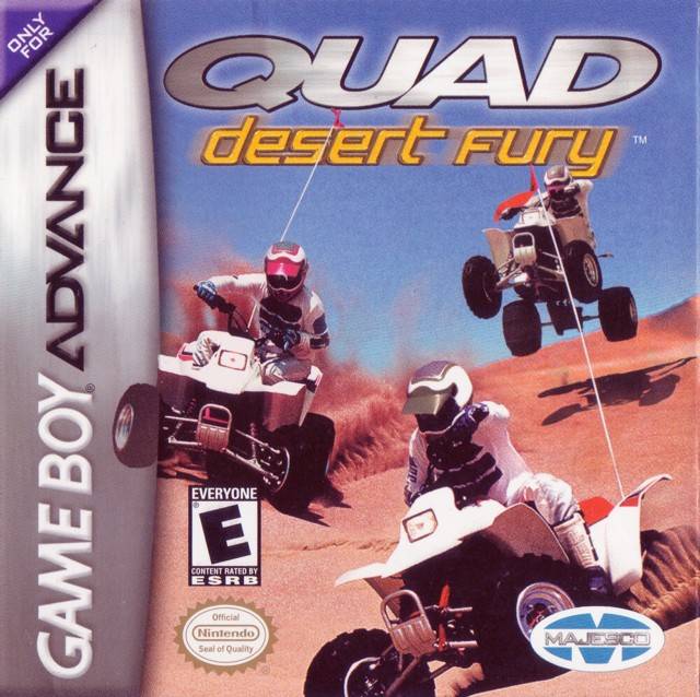 Quad Desert Fury - (GBA) Game Boy Advance [Pre-Owned] Video Games Majesco   