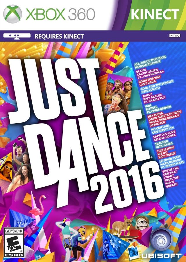 Just Dance 2016 (Kinect Required) - Xbox 360 [Pre-Owned] Video Games Ubisoft   