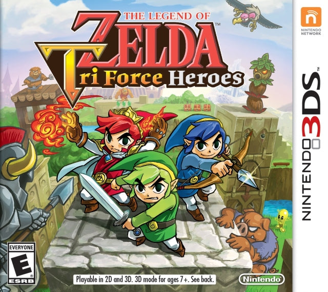 The Legend of Zelda: Tri Force Heroes - Nintendo 3DS Video Games Nintendo   