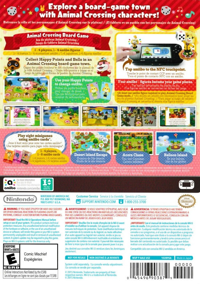 Animal Crossing Amiibo Festival - Nintendo Wii U Video Games Nintendo   