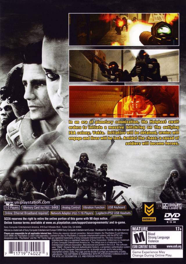 Killzone - (PS2) PlayStation 2 [Pre-Owned] | J&L Game