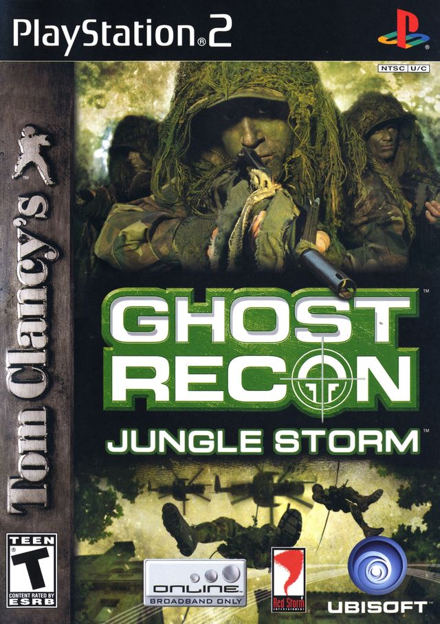 Tom Clancy's Ghost Recon: Jungle Storm - (PS2) PlayStation 2 [Pre-Owned] Video Games Ubisoft   