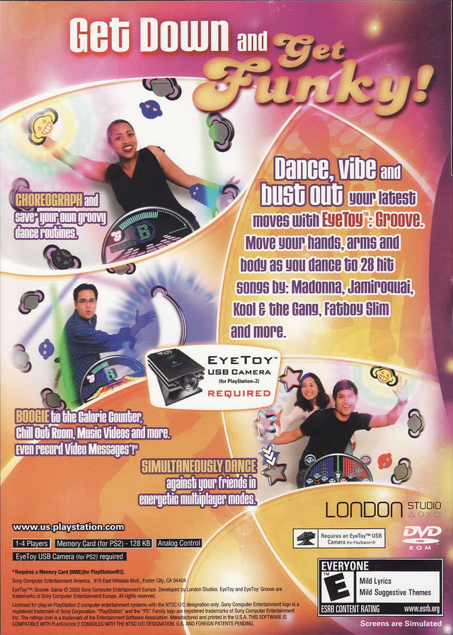 EyeToy: Groove (with Camera) - (PS2) PlayStation 2 Video Games SCEA