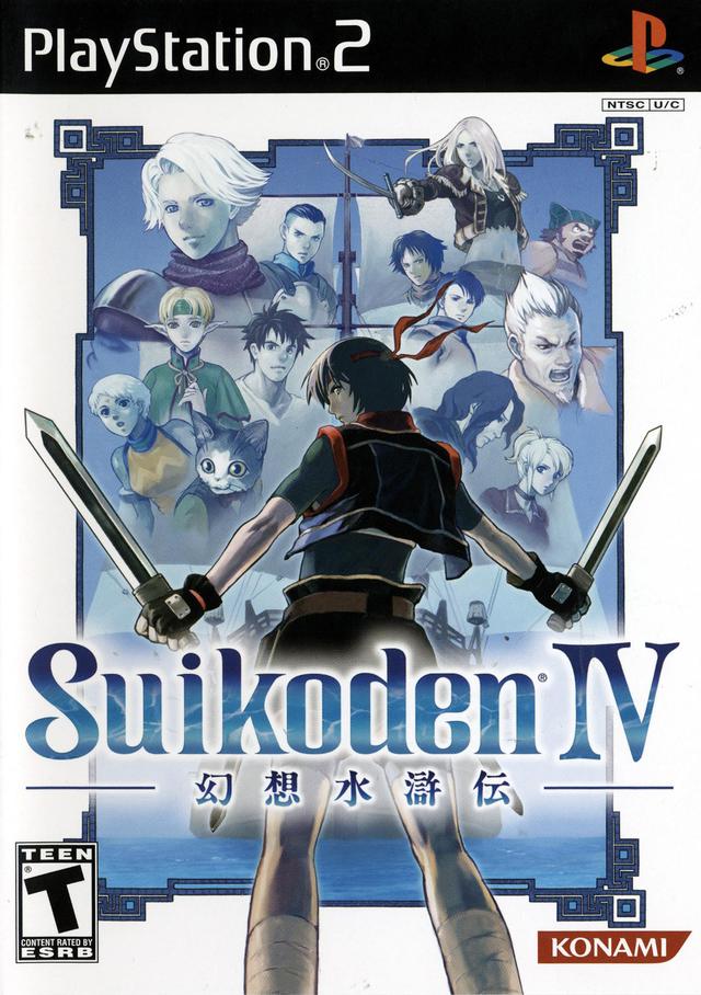 Suikoden IV - (PS2) PlayStation 2 Video Games Konami   