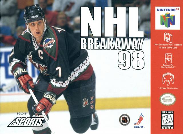 NHL Breakaway 98 - (N64) Nintendo 64 [Pre-Owned] Video Games Acclaim   