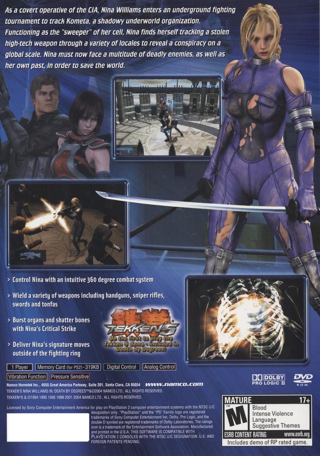 Death by Degrees - (PS2) PlayStation 2 [Pre-Owned] Video Games Namco   