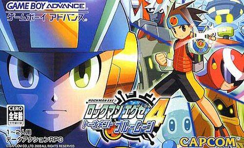RockMan EXE 4 Tournament: Blue Moon - (GBA) Game Boy Advance [Pre-Owned] (Japanese Import) Video Games Capcom   