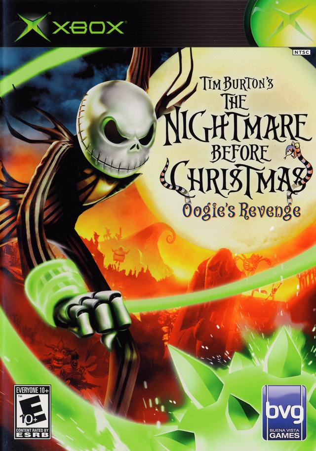 Tim Burton's The Nightmare Before Christmas: Oogie's Revenge - (XB) Xbox [Pre-Owned] Video Games Buena Vista Games   