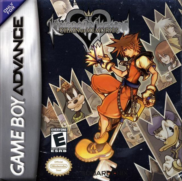 Kingdom Hearts: Chain of Memories - (GBA) Game Boy Advance [Pre-Owned] Video Games Square Enix   