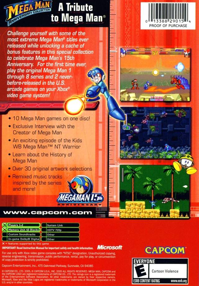 Mega Man Anniversary Collection - (XB) Xbox [Pre-Owned] Video Games Capcom   