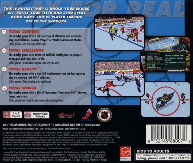NHL Powerplay '96 - (PS1) PlayStation 1 [Pre-Owned] | J&L Game