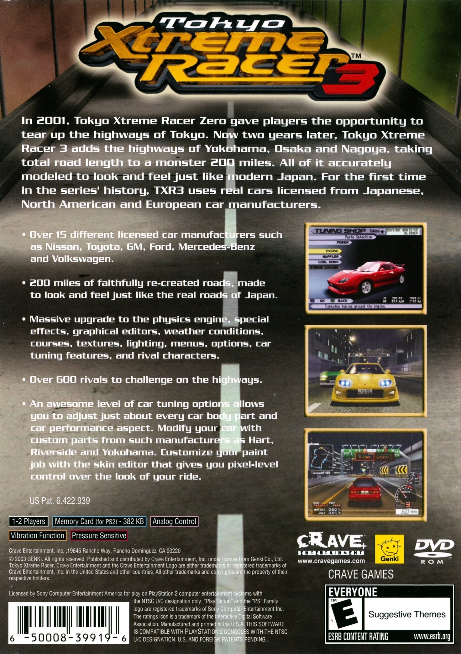 Tokyo Xtreme Racer 3 - (PS2) PlayStation 2 [Pre-Owned] Video Games Crave   