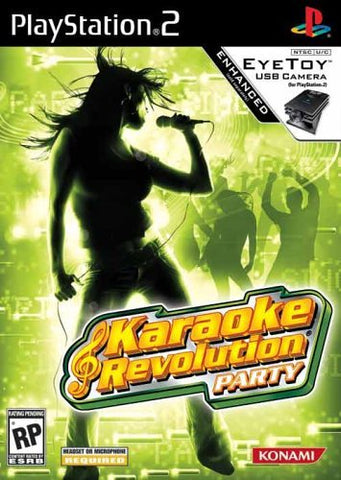Karaoke Revolution Party - PlayStation 2 Video Games Konami   