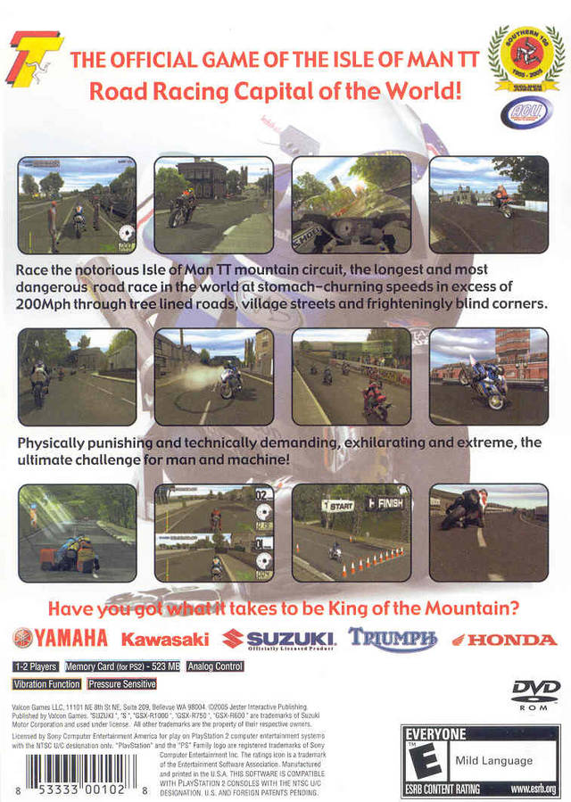 Suzuki TT Super-bikes - (PS2) PlayStation 2 [Pre-Owned] Video Games Valcon Games   